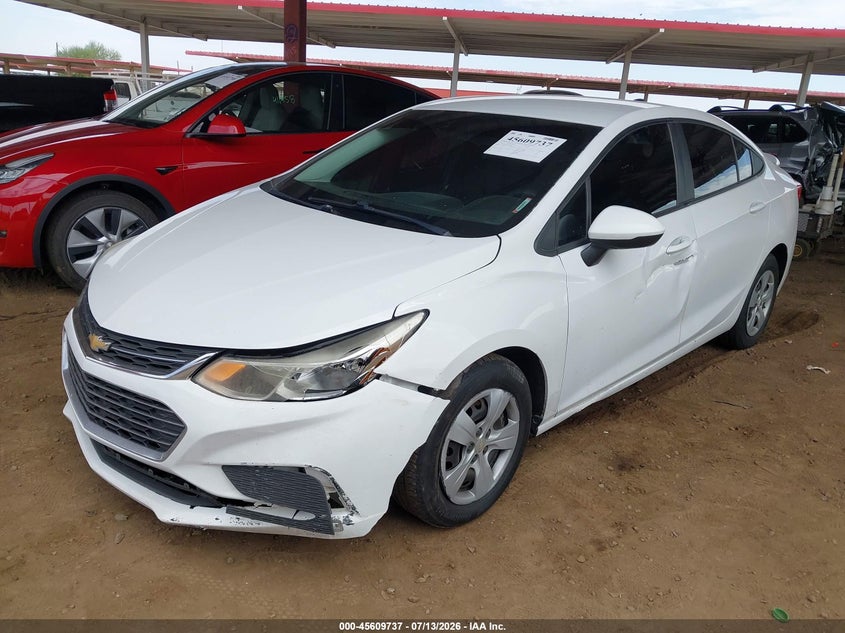 2018 Chevrolet Cruze VIN 1G1BC5SM4J7212785 IAAI salvage auction — LEFT FRONT, Wait Title, sold $1,500 on 2026-08-03 (photo 2)