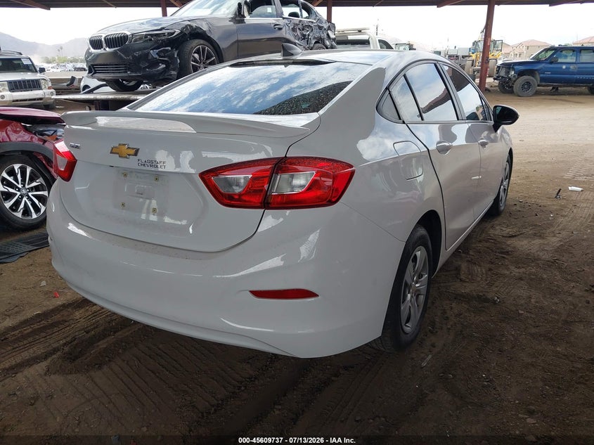2018 Chevrolet Cruze VIN 1G1BC5SM4J7212785 IAAI salvage auction — LEFT FRONT, Wait Title, sold $1,500 on 2026-08-03 (photo 4)