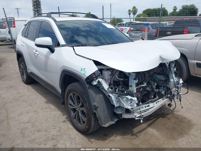 2023 Toyota Rav 4 VIN JTMB6RFV5PD085435 IAAI salvage auction — FRONT END, Wait Title, sold $12,100 on 2026-08-22 (photo 1)