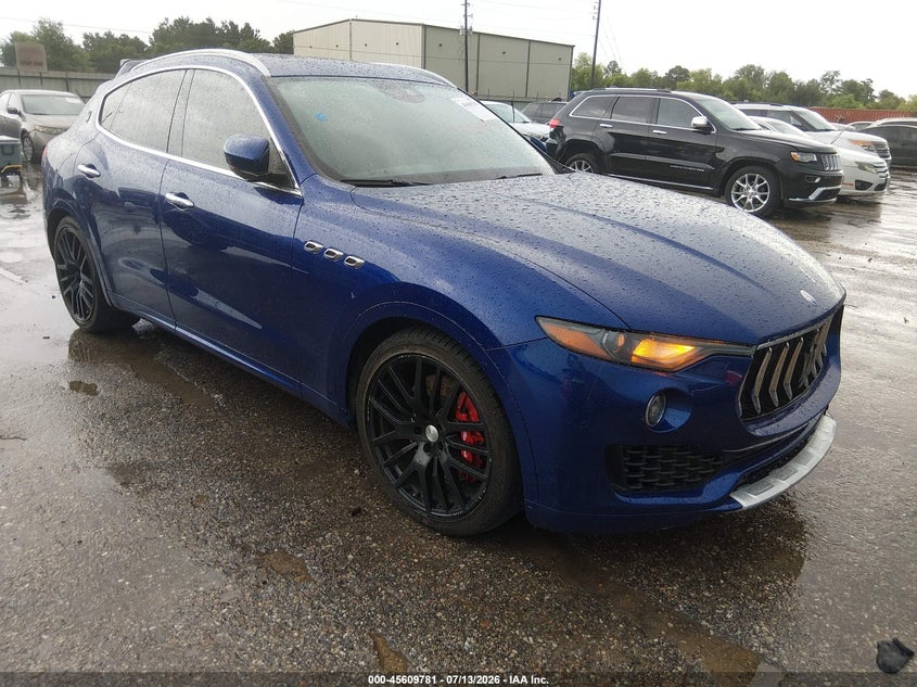 2017 Maserati Levante VIN ZN661YUS8HX260701 IAAI salvage auction — NORMAL WEAR, Original (Texas), sold $25 on 2026-08-05 (photo 1)