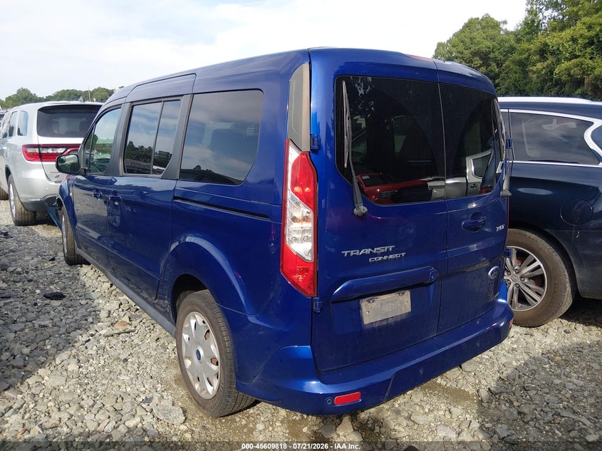 2015 Ford Transit connect VIN NM0GS9F76F1184877 IAAI salvage auction — FRONT END, Clear (North Carolina), sold $675 on 2026-07-23 (photo 3)