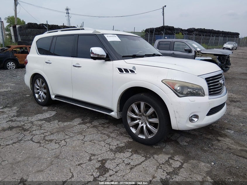 2011 Infiniti Qx56 VIN JN8AZ2NE4B9003318 IAAI salvage auction — NORMAL WEAR, Clear (Pennsylvania), sold $2,150 on 2026-07-17 (photo 1)