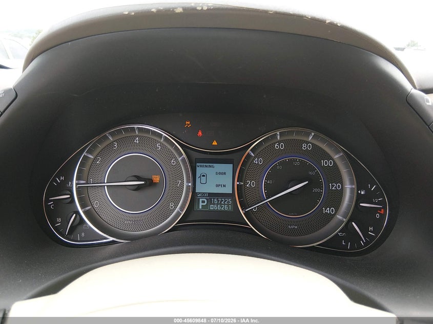 2011 Infiniti Qx56 VIN JN8AZ2NE4B9003318 IAAI salvage auction — NORMAL WEAR, Clear (Pennsylvania), sold $2,150 on 2026-07-17 (photo 7)