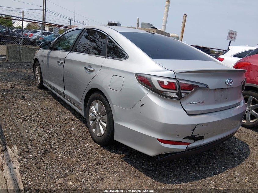 2017 Hyundai Sonata hybrid VIN KMHE24L31HA075661 IAAI salvage auction — NORMAL WEAR, Clear (New Jersey), sold $1,150 on 2026-07-20 (photo 3)
