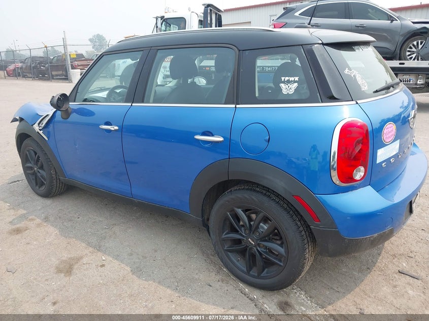 2014 Mini Countryman VIN WMWZB3C58EWR42115 IAAI salvage auction — FRONT END, Clear (Michigan), sold $1,050 on 2026-08-13 (photo 3)