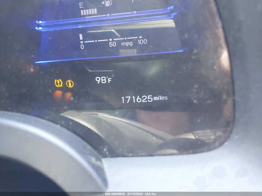 2012 Honda Cr-z VIN JHMZF1D46CS004683 IAAI salvage auction — MECHANICAL, Salvage Title, sold $225 on 2026-07-28 (photo 7)