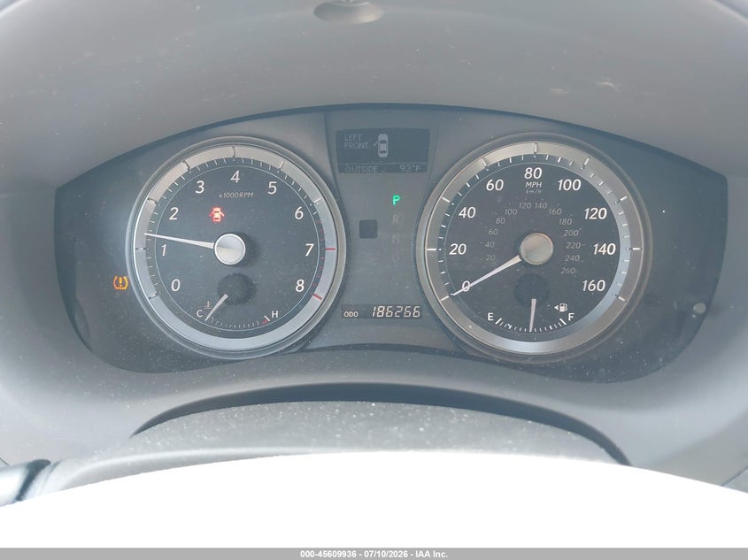 2007 Lexus Es 350 VIN JTHBJ46G672046186 IAAI salvage auction — NORMAL WEAR, Original (Texas), sold $1,675 on 2026-07-27 (photo 7)