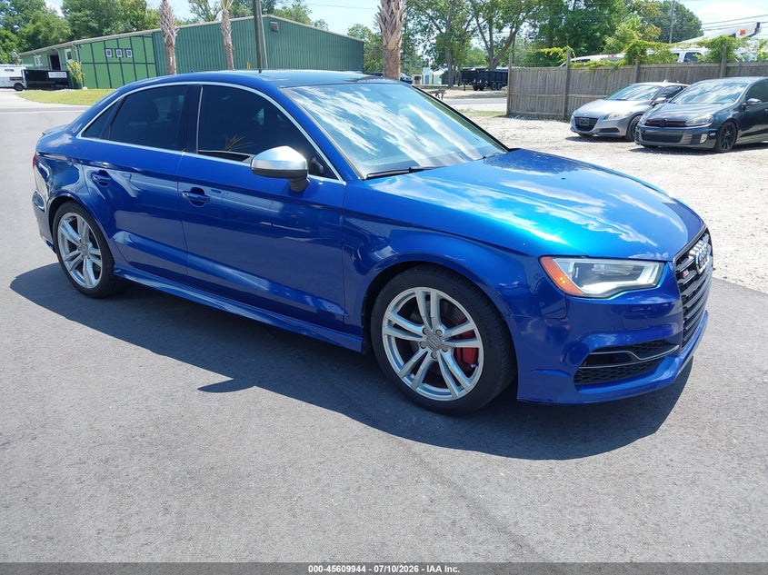 2015 Audi S3 VIN WAUBFGFFXF1108539 IAAI salvage auction — NORMAL WEAR, Salvage Title, sold $3,025 on 2026-07-30 (photo 1)