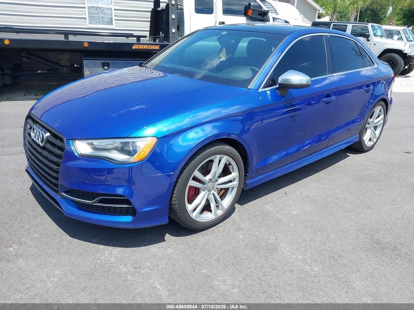 2015 Audi S3 VIN WAUBFGFFXF1108539 IAAI salvage auction — NORMAL WEAR, Salvage Title, sold $3,025 on 2026-07-27 (photo 2)
