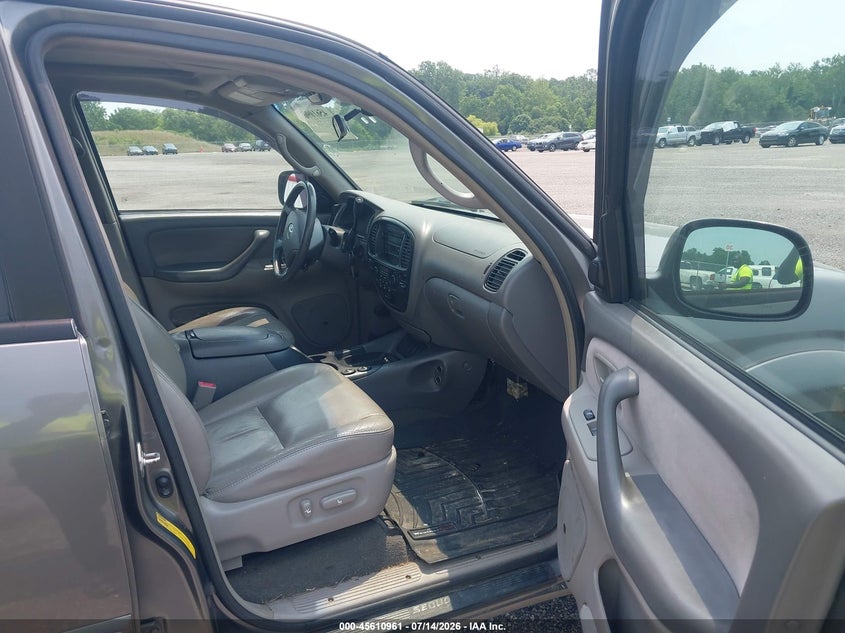 2007 Toyota Sequoia VIN 5TDBT44A37S285388 IAAI salvage auction — NORMAL WEAR, Clear (Maryland), sold $1,300 on 2026-07-20 (photo 5)