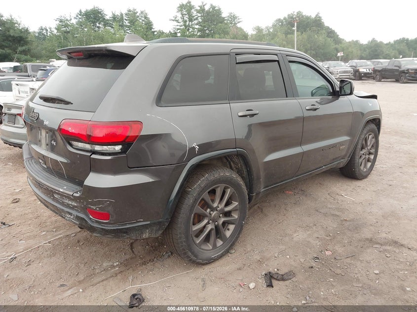 2016 Jeep Grand cherokee VIN 1C4RJFBG7GC429307 IAAI salvage auction — FRONT & REAR, Salvage Title, sold $2,750 on 2026-08-15 (photo 4)