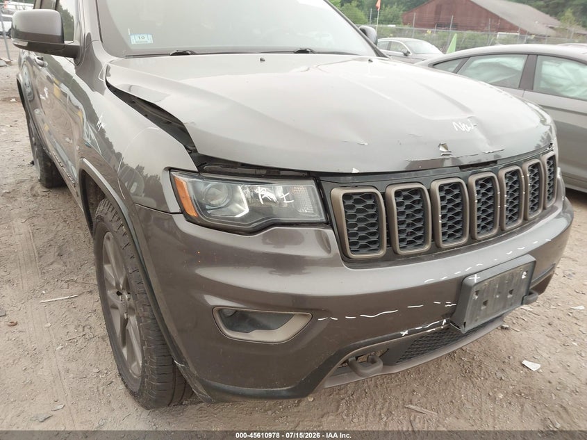 2016 Jeep Grand cherokee VIN 1C4RJFBG7GC429307 IAAI salvage auction — FRONT & REAR, Salvage Title, sold $2,750 on 2026-08-15 (photo 6)