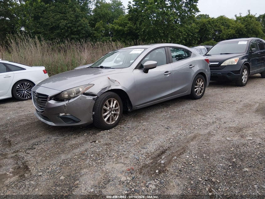 2014 Mazda 3 VIN JM1BM1V74E1138327 IAAI salvage auction — LEFT FRONT, Clear (Virginia), sold $1,250 on 2026-07-30 (photo 2)