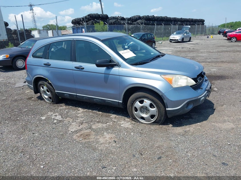 2007 Honda Cr-v VIN JHLRE48387C010589 IAAI salvage auction — REAR END, Salvage (Pennsylvania), sold $650 on 2026-07-31 (photo 1)