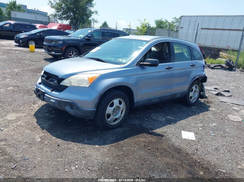2007 Honda Cr-v VIN JHLRE48387C010589 IAAI salvage auction — REAR END, Salvage (Pennsylvania), sold $650 on 2026-07-31 (photo 2)