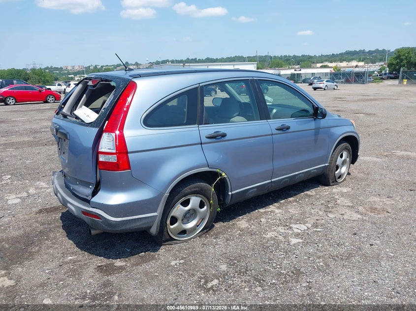 2007 Honda Cr-v VIN JHLRE48387C010589 IAAI salvage auction — REAR END, Salvage (Pennsylvania), sold $650 on 2026-07-31 (photo 4)
