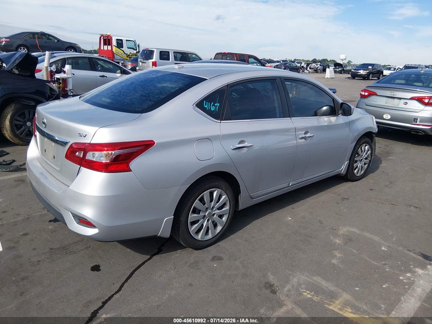 2017 Nissan Sentra VIN 3N1AB7AP0HY277898 IAAI salvage auction — FRONT END, Salvage (North Carolina), sold $1,050 on 2026-07-30 (photo 4)