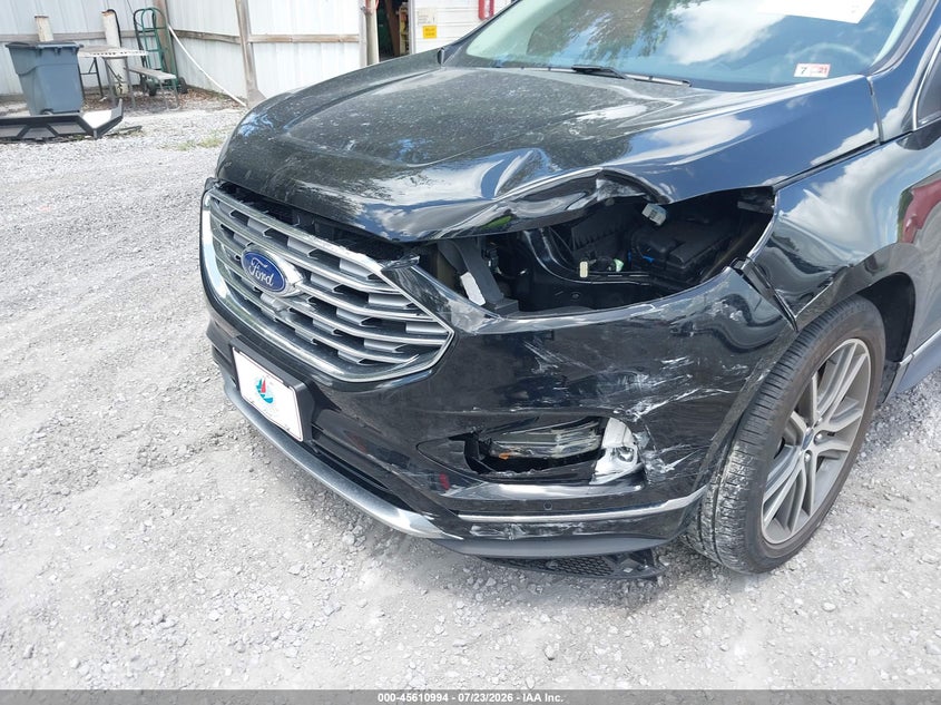 2019 Ford Edge VIN 2FMPK4K92KBC44242 IAAI salvage auction — LEFT FRONT, Wait Title, sold $8,100 on 2026-08-20 (photo 6)