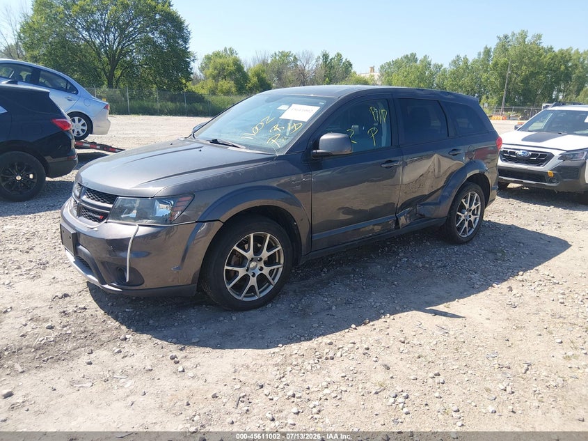 2016 Dodge Journey VIN 3C4PDDEG8GT244203 IAAI salvage auction — LEFT REAR, Clear (Wisconsin), sold $1,700 on 2026-08-01 (photo 2)