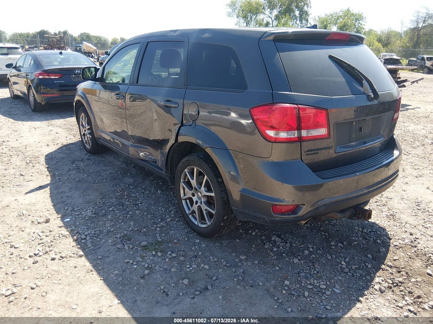 2016 Dodge Journey VIN 3C4PDDEG8GT244203 IAAI salvage auction — LEFT REAR, Clear (Wisconsin), sold $1,700 on 2026-08-01 (photo 3)