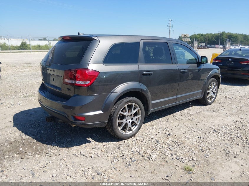 2016 Dodge Journey VIN 3C4PDDEG8GT244203 IAAI salvage auction — LEFT REAR, Clear (Wisconsin), sold $1,700 on 2026-08-01 (photo 4)
