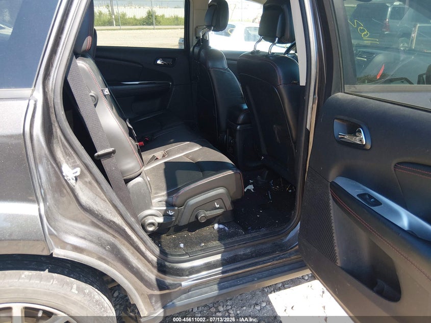 2016 Dodge Journey VIN 3C4PDDEG8GT244203 IAAI salvage auction — LEFT REAR, Clear (Wisconsin), sold $1,700 on 2026-08-01 (photo 8)