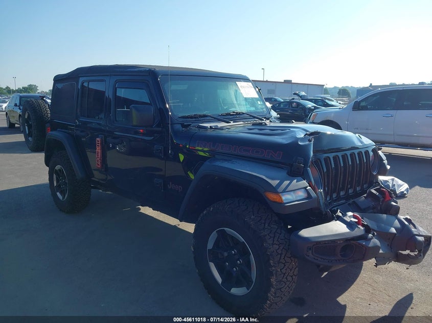 2020 Jeep Wrangler / VIN 1C4HJXFG5LW239039 — IAAI salvage auction photo