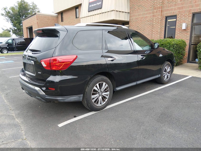2020 Nissan Pathfinder VIN 5N1DR2AMXLC614184 IAAI salvage auction — NORMAL WEAR, SF97 (Virginia), sold $10,500 on 2026-07-22 (photo 4)