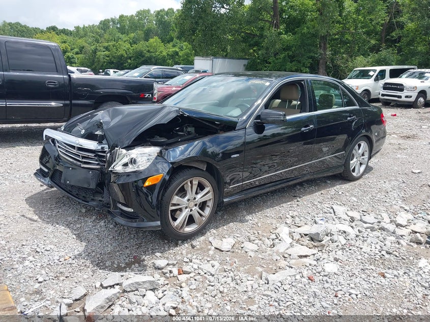 2012 Mercedes-benz E-klasse VIN WDDHF8JB5CA559600 IAAI salvage auction — FRONT END, Salvage Title, sold $500 on 2026-08-13 (photo 2)