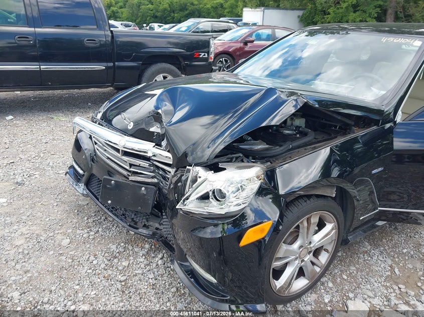 2012 Mercedes-benz E-klasse VIN WDDHF8JB5CA559600 IAAI salvage auction — FRONT END, Salvage Title, sold $500 on 2026-08-13 (photo 6)