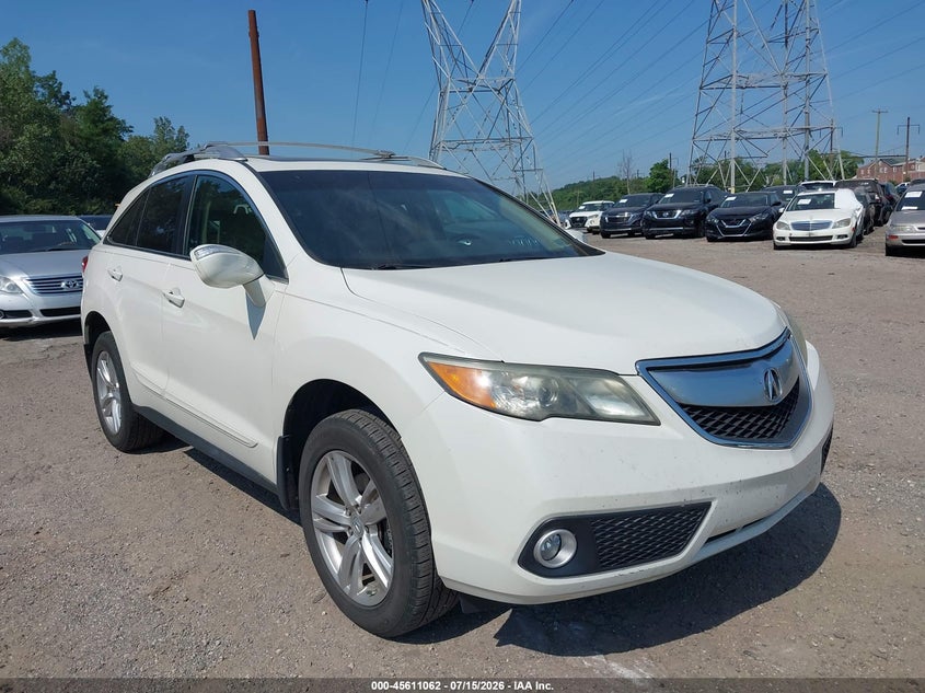 2013 Acura Rdx VIN 5J8TB4H55DL018238 IAAI salvage auction — SIDE, Salvage (Pennsylvania), sold $1,050 on 2026-07-24 (photo 1)