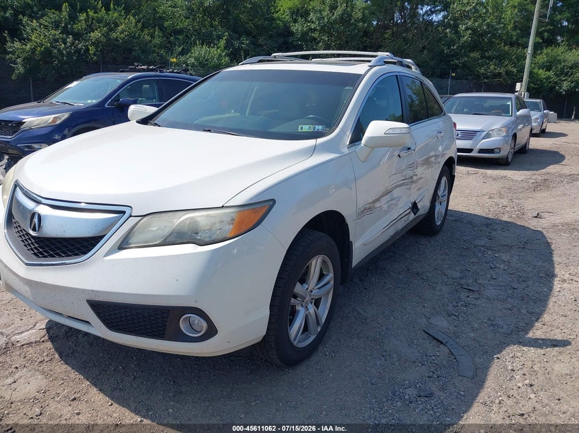 2013 Acura Rdx VIN 5J8TB4H55DL018238 IAAI salvage auction — SIDE, Salvage (Pennsylvania), sold $1,050 on 2026-07-24 (photo 2)