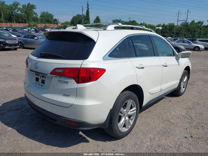 2013 Acura Rdx VIN 5J8TB4H55DL018238 IAAI salvage auction — SIDE, Salvage (Pennsylvania), sold $1,050 on 2026-07-24 (photo 4)