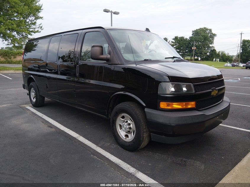 2020 Chevrolet Express 2500 VIN 1GAZGNFP1L1235759 IAAI salvage auction — NORMAL WEAR, SF97 (Virginia), sold $18,250 on 2026-07-22 (photo 1)