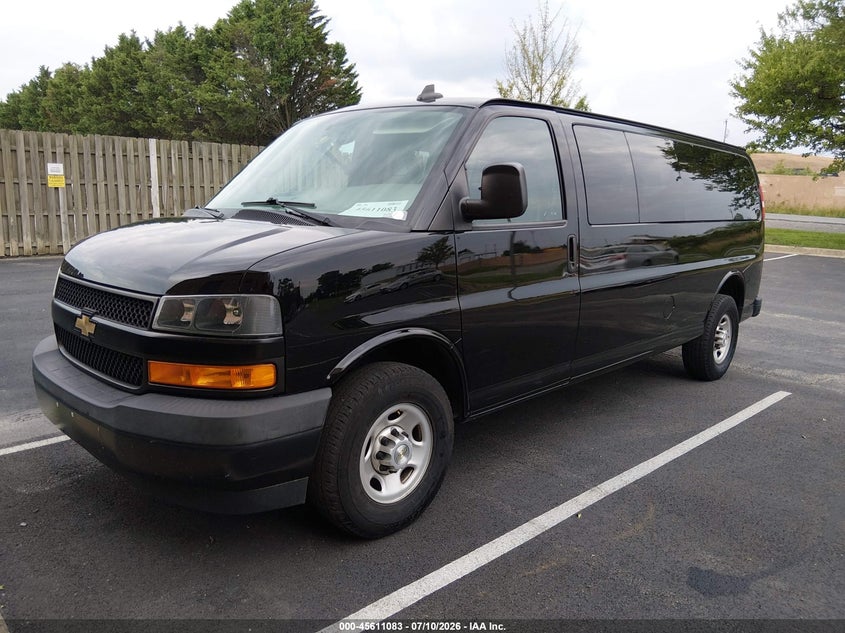 2020 Chevrolet Express 2500 VIN 1GAZGNFP1L1235759 IAAI salvage auction — NORMAL WEAR, SF97 (Virginia), sold $18,250 on 2026-07-22 (photo 2)