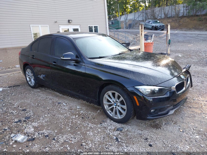 2016 BMW 3er VIN WBA8E5G5XGNU20037 IAAI salvage auction — LEFT FRONT, Salvage (Pennsylvania), sold $1,600 on 2026-07-18 (photo 1)