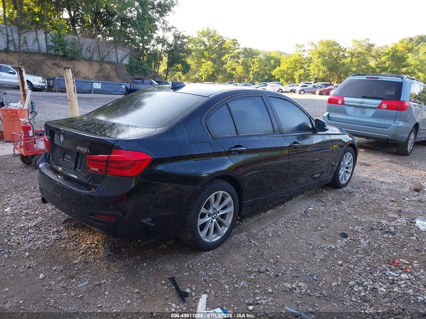 2016 BMW 3er VIN WBA8E5G5XGNU20037 IAAI salvage auction — LEFT FRONT, Salvage (Pennsylvania), sold $1,600 on 2026-07-18 (photo 4)
