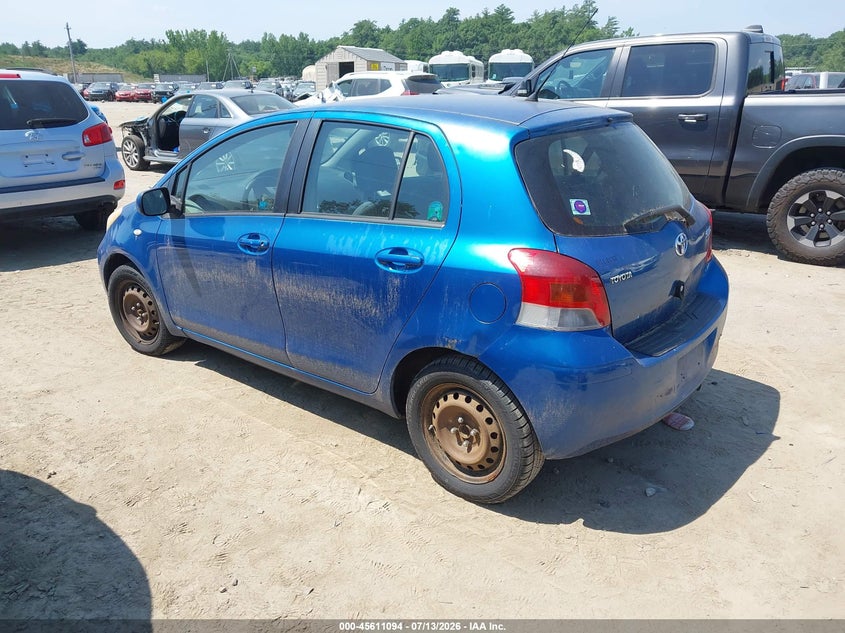 2009 Toyota Yaris VIN JTDKT903695245741 IAAI salvage auction — NORMAL WEAR, Original (New Hampshire), sold $325 on 2026-07-15 (photo 3)