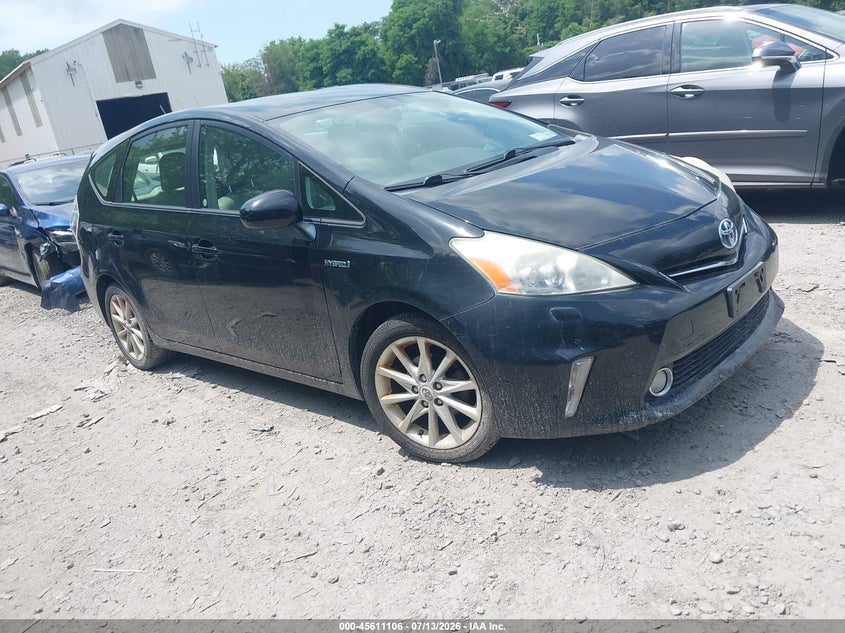 2012 Toyota Prius v VIN JTDZN3EUXC3028073 IAAI salvage auction — NORMAL WEAR, Clear (New York), sold $725 on 2026-07-21 (photo 1)
