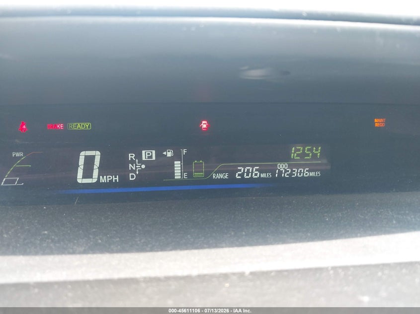 2012 Toyota Prius v VIN JTDZN3EUXC3028073 IAAI salvage auction — NORMAL WEAR, Clear (New York), sold $725 on 2026-07-21 (photo 7)