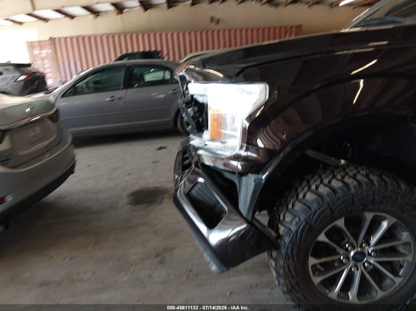 2018 Ford F-150 VIN 1FTEW1EG4JKF00698 IAAI salvage auction — FRONT END, Salvage Title, sold $6,100 on 2026-08-03 (photo 6)