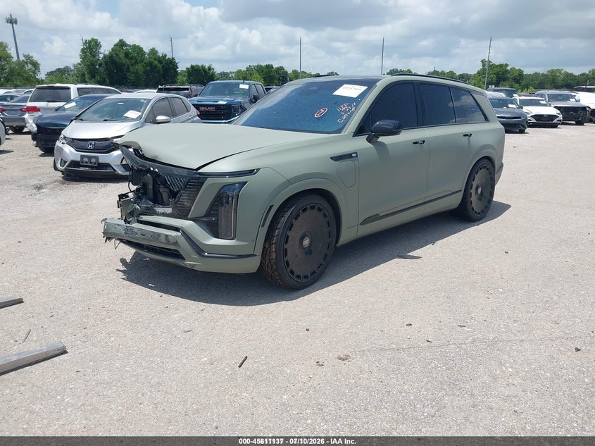 2026 Cadillac Xt4 VIN 1GYC3MML7TZ710071 IAAI salvage auction — FRONT END, Original (Texas), sold $35,000 on 2026-08-13 (photo 2)