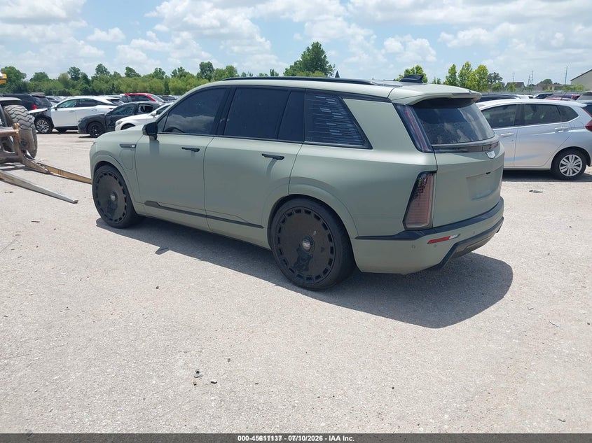 2026 Cadillac Xt4 VIN 1GYC3MML7TZ710071 IAAI salvage auction — FRONT END, Original (Texas), sold $35,000 on 2026-08-13 (photo 3)