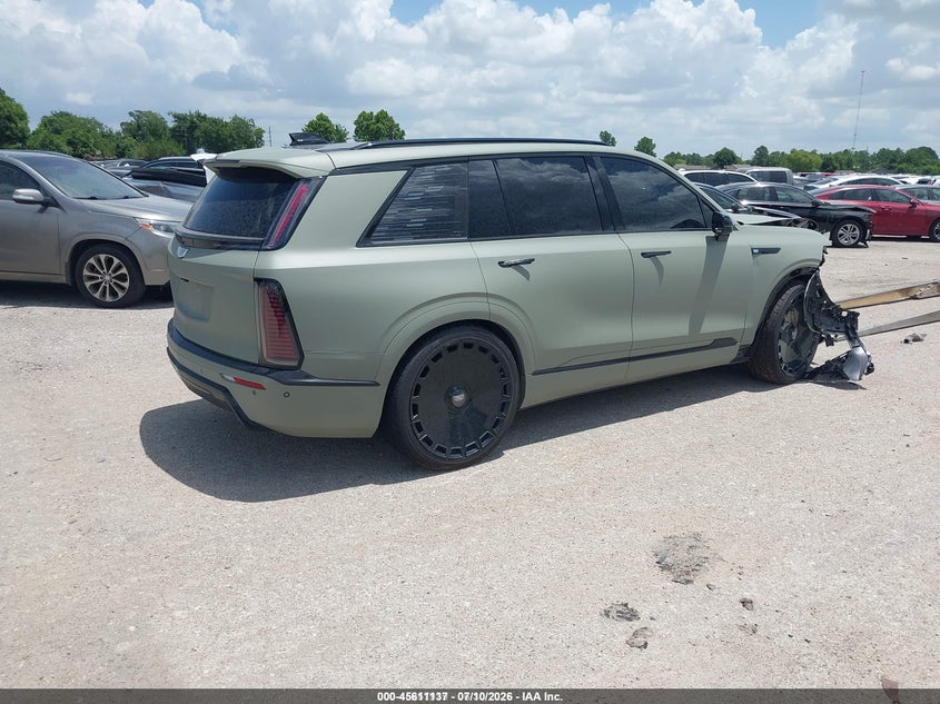 2026 Cadillac Xt4 VIN 1GYC3MML7TZ710071 IAAI salvage auction — FRONT END, Original (Texas), sold $35,000 on 2026-08-13 (photo 4)