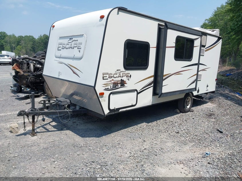 2014 K-z inc Travel trailer VIN 4EZTA1913E5020067 IAAI salvage auction — ROOF, Mv-907A (New York), sold $600 on 2026-08-20 (photo 2)
