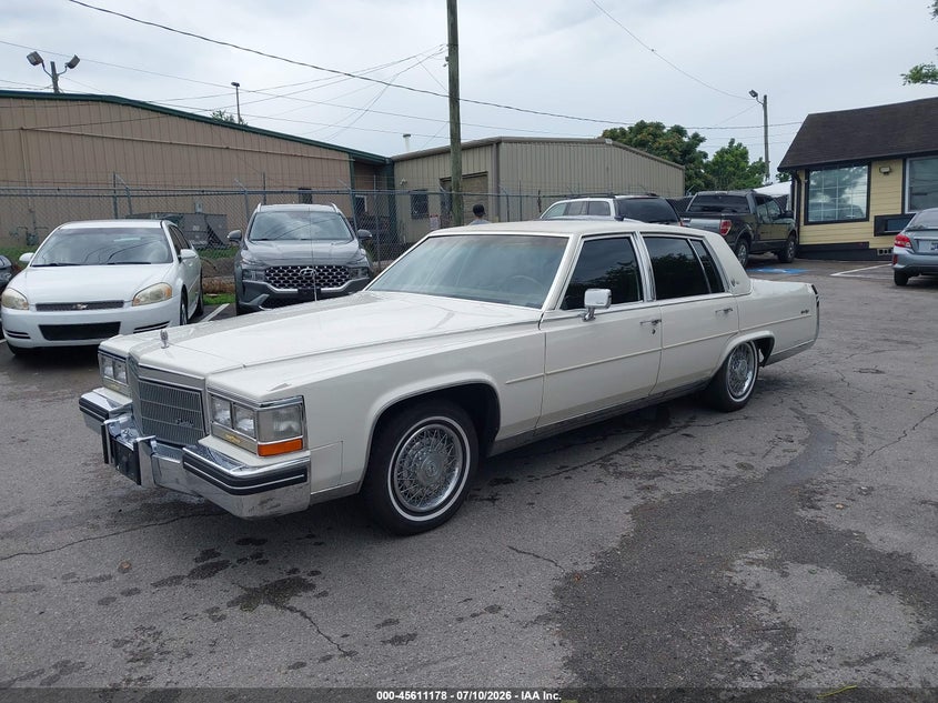 1984 Cadillac Fleetwood VIN 1G6AW6982E9023106 IAAI salvage auction — NORMAL WEAR, Clear (Tennessee), sold $7,000 on 2026-07-20 (photo 2)