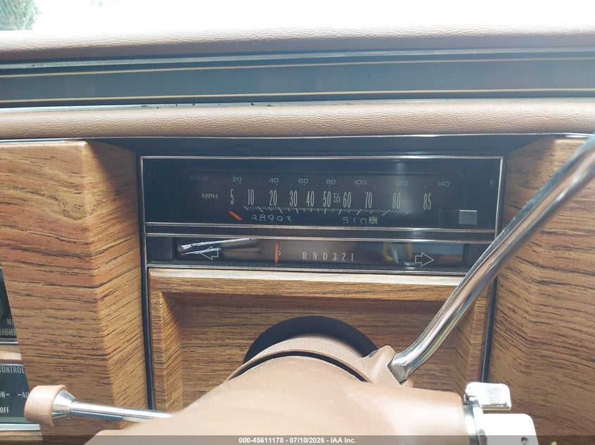 1984 Cadillac Fleetwood VIN 1G6AW6982E9023106 IAAI salvage auction — NORMAL WEAR, Clear (Tennessee), sold $7,000 on 2026-07-20 (photo 7)