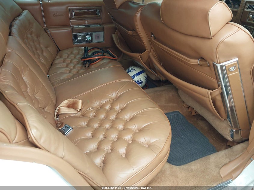 1984 Cadillac Fleetwood VIN 1G6AW6982E9023106 IAAI salvage auction — NORMAL WEAR, Clear (Tennessee), sold $7,000 on 2026-07-20 (photo 8)