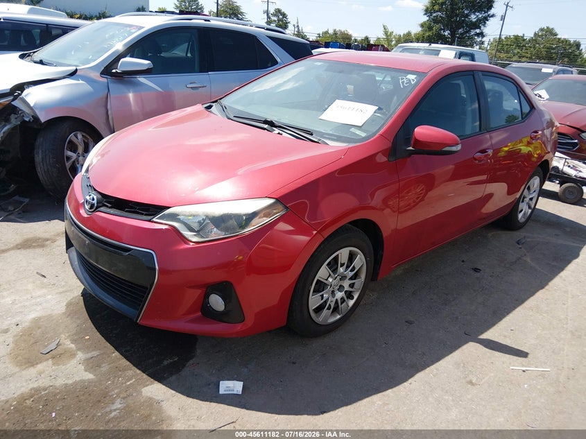 2015 Toyota Corolla VIN 5YFBURHE1FP304728 IAAI salvage auction — NORMAL WEAR, Clear (Illinois), sold $800 on 2026-07-29 (photo 2)