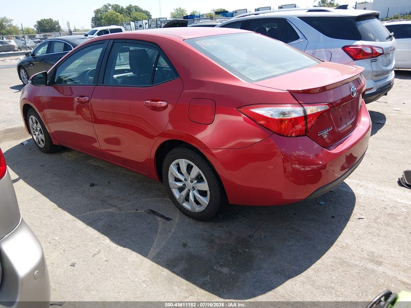 2015 Toyota Corolla VIN 5YFBURHE1FP304728 IAAI salvage auction — NORMAL WEAR, Clear (Illinois), sold $800 on 2026-07-29 (photo 3)